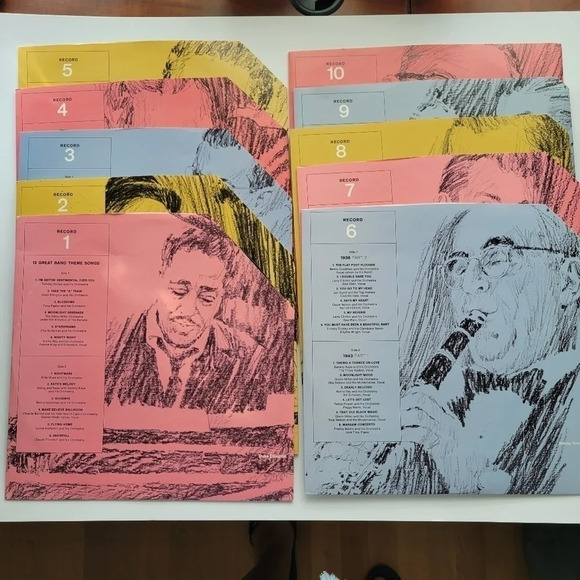 The Great Band Era Vintage 10 Vinyl Collectors Edition of Original Recording - Picture 4 of 16